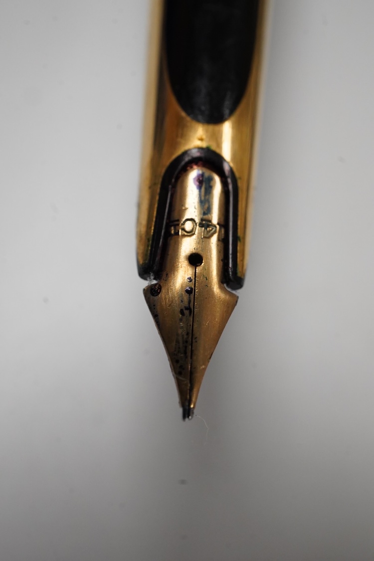 A group of pens, etc. including a Waterman cased set